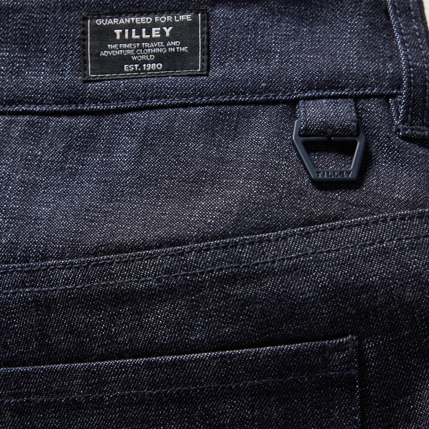 Tilley Denim Straight Leg Ankle Pant