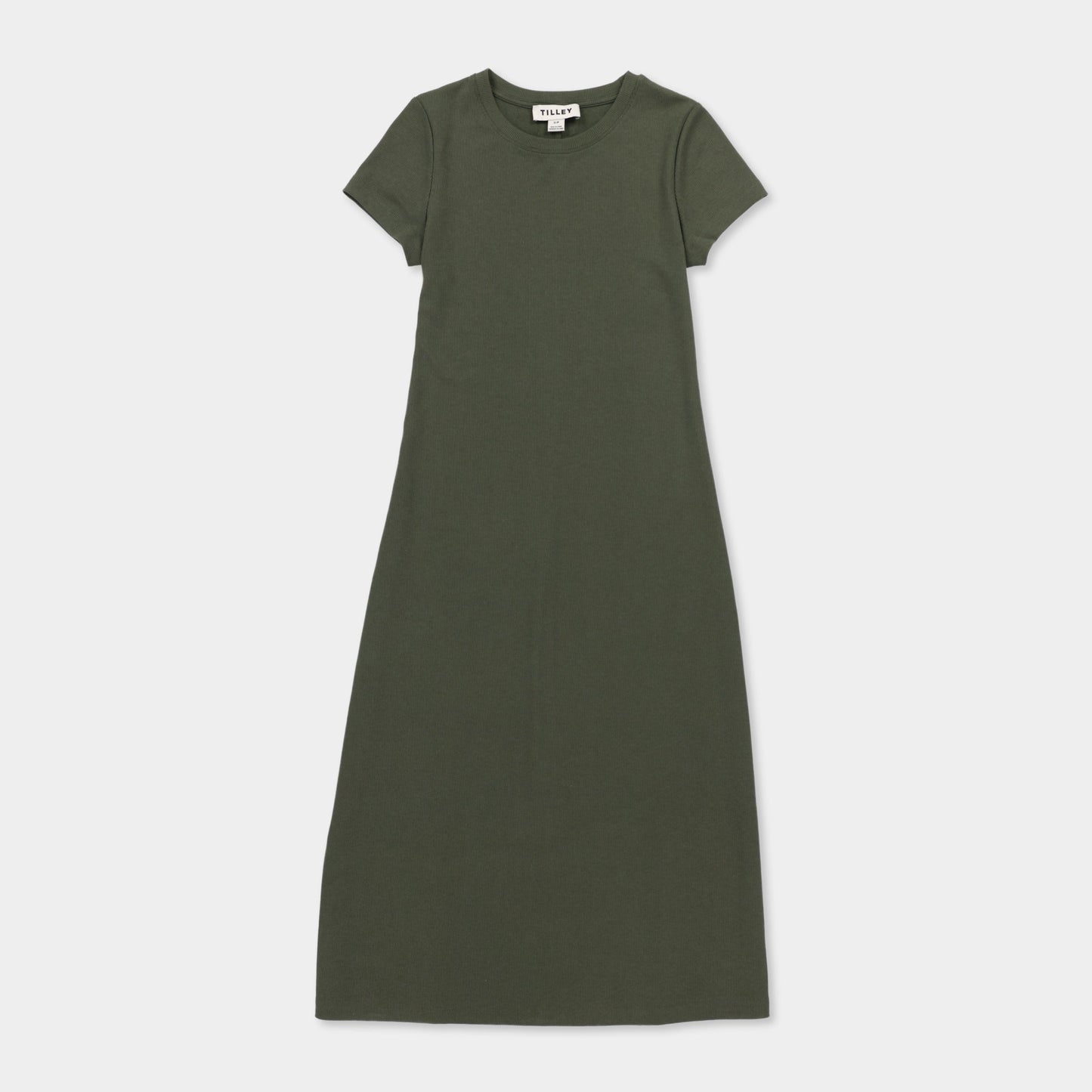 Tilley Short Sleeve Rib Tee Dress