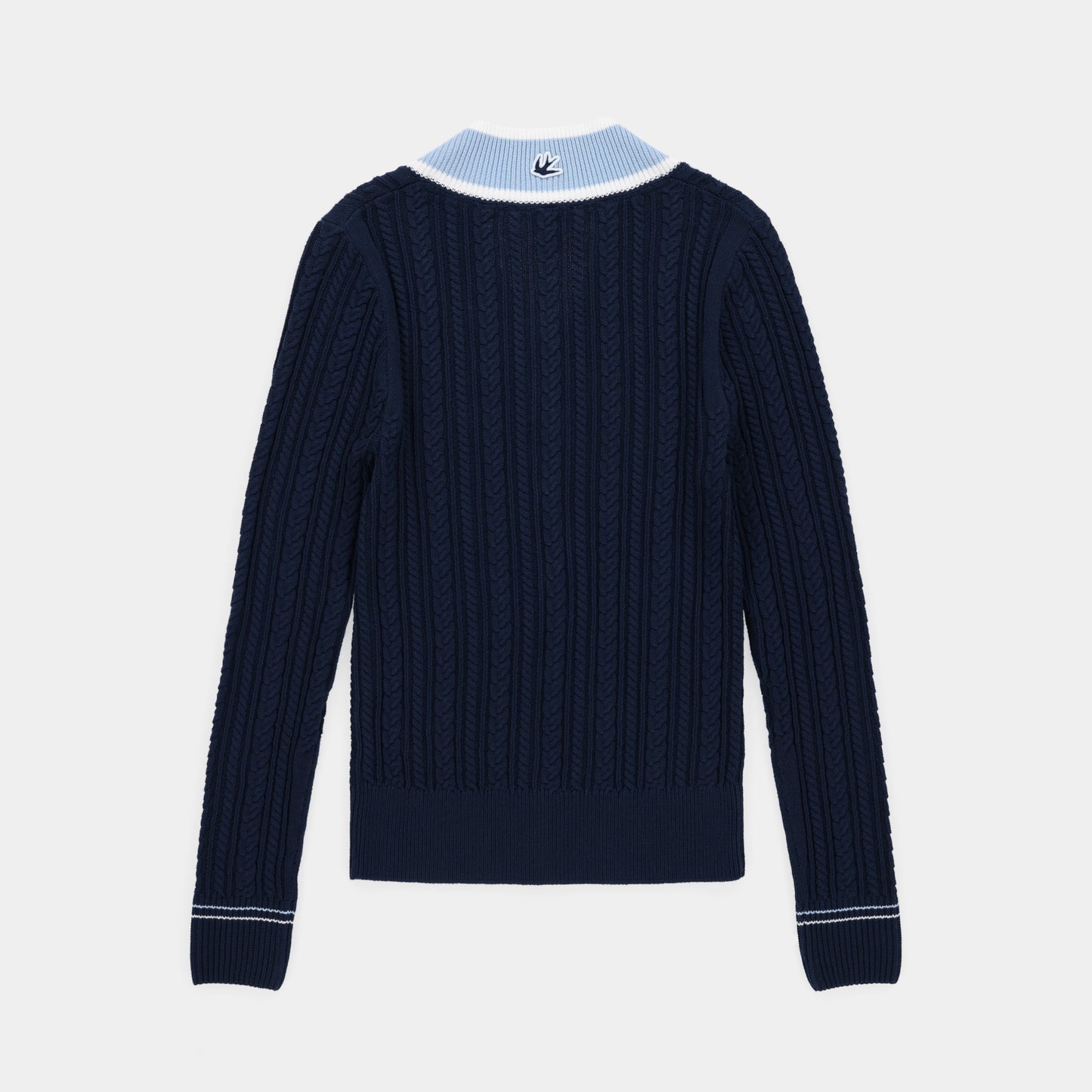 Tilley V Neck Cable Sweater