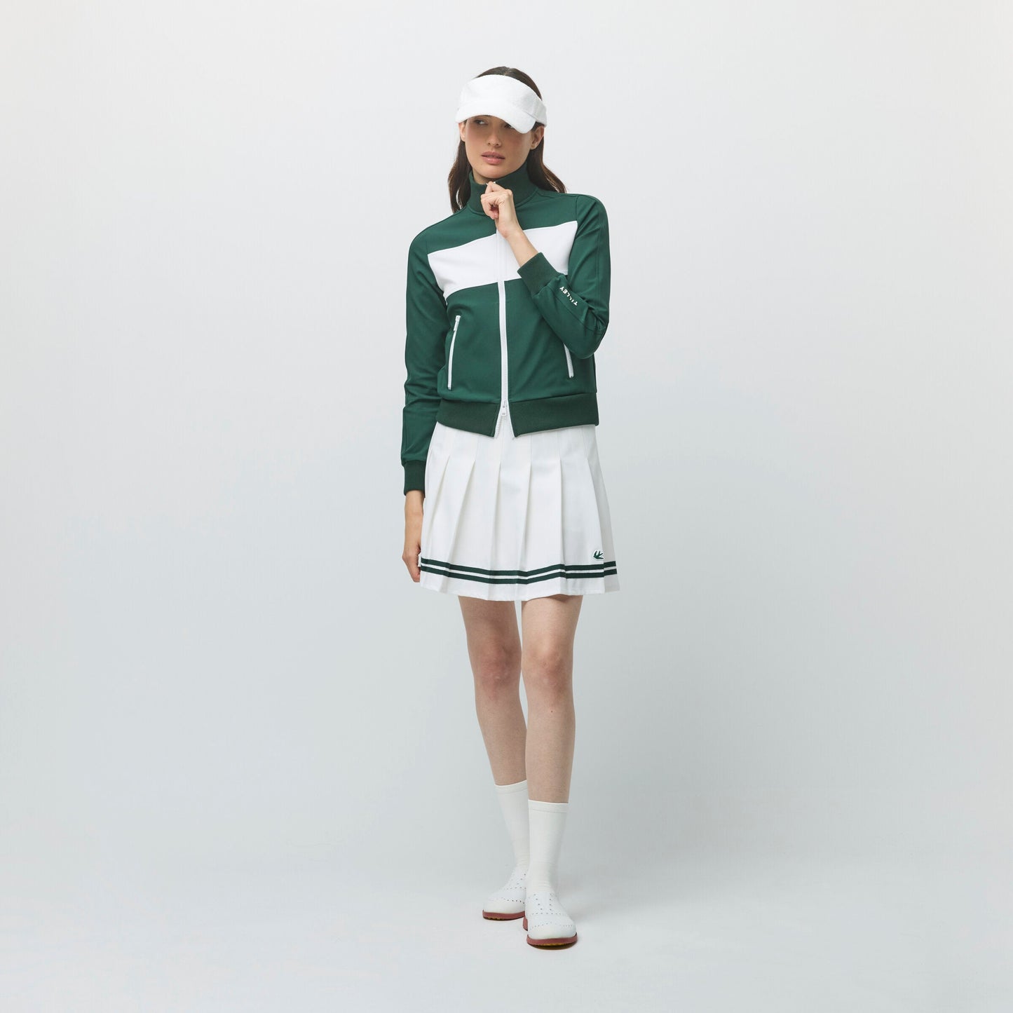 Tilley Ribbon Pleated Skirt