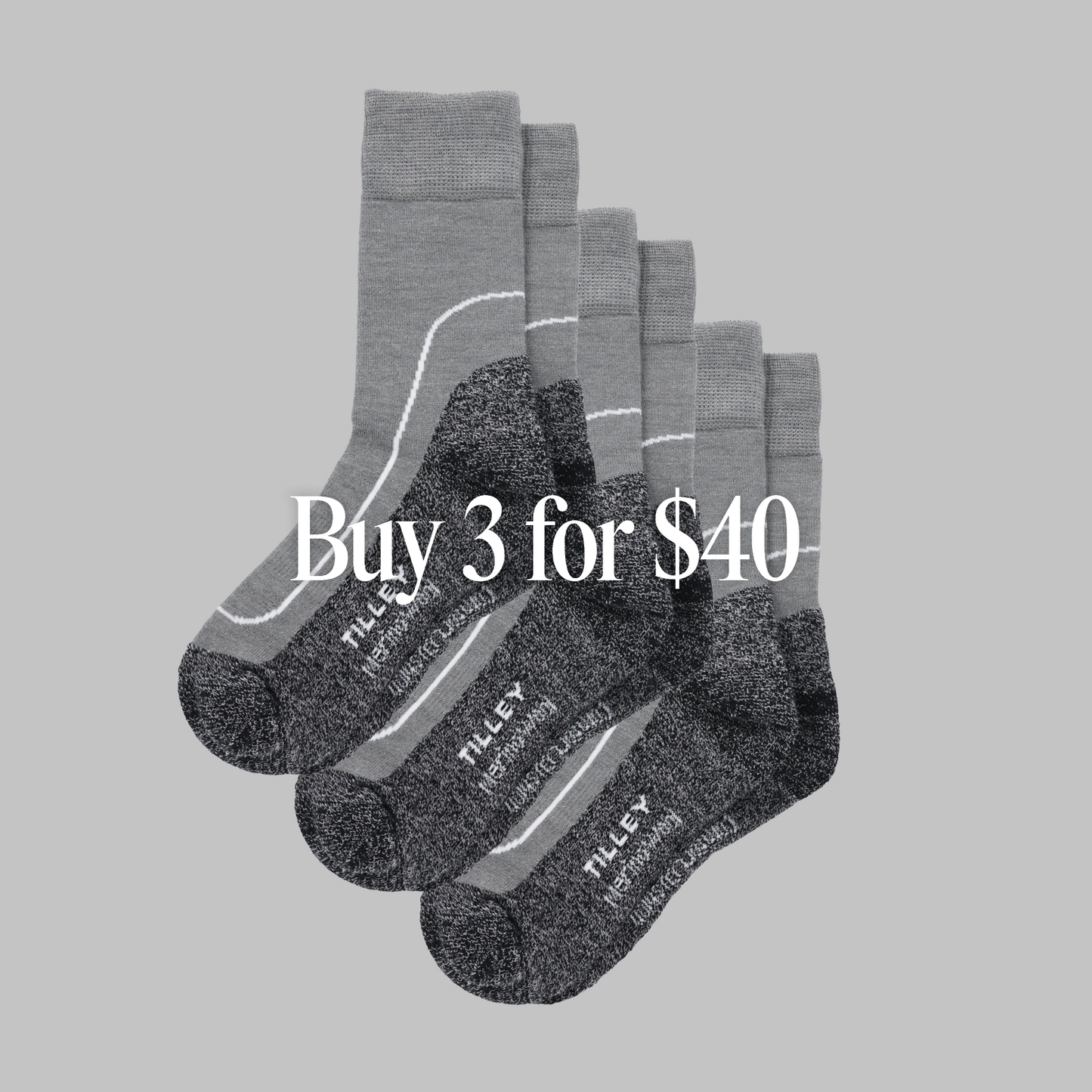 Tilley Merino Colour Block Sock