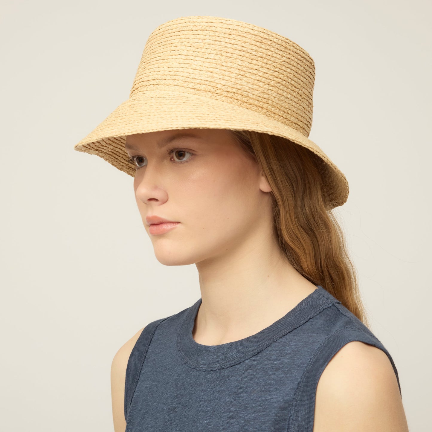 Tilley Raffia Sun Bucket