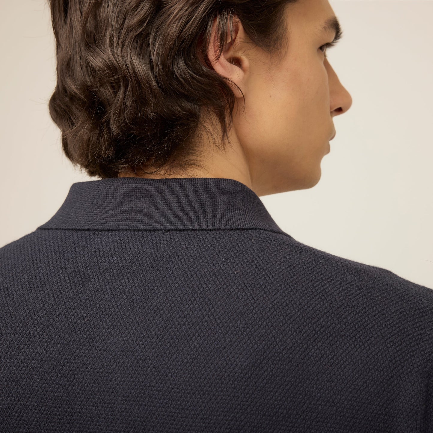 Tilley Cotton Linen Polo Sweater