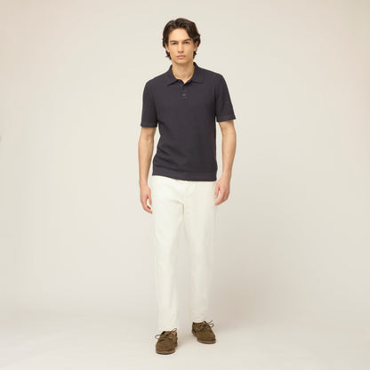 Tilley Cotton Linen Polo Sweater