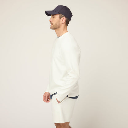 Tilley Cotton Tencel Air Pique Long Sleeve Crew