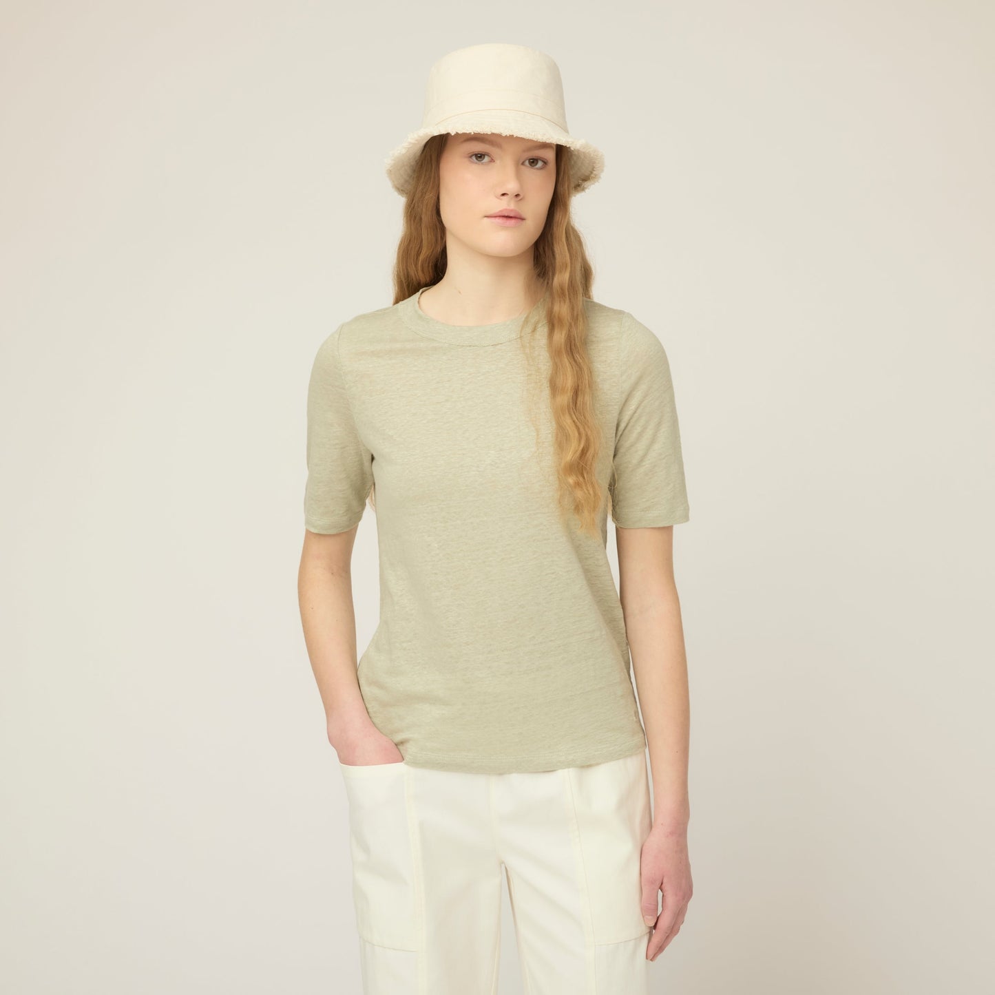 Tilley Linen Jersey Elbow Length Tee