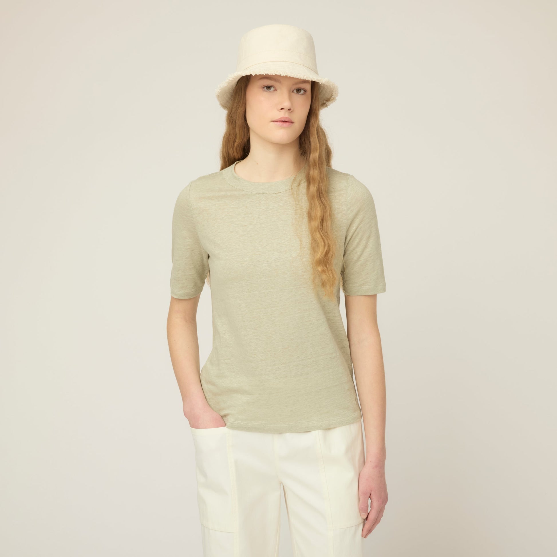 Tilley Linen Jersey Elbow Length Tee
