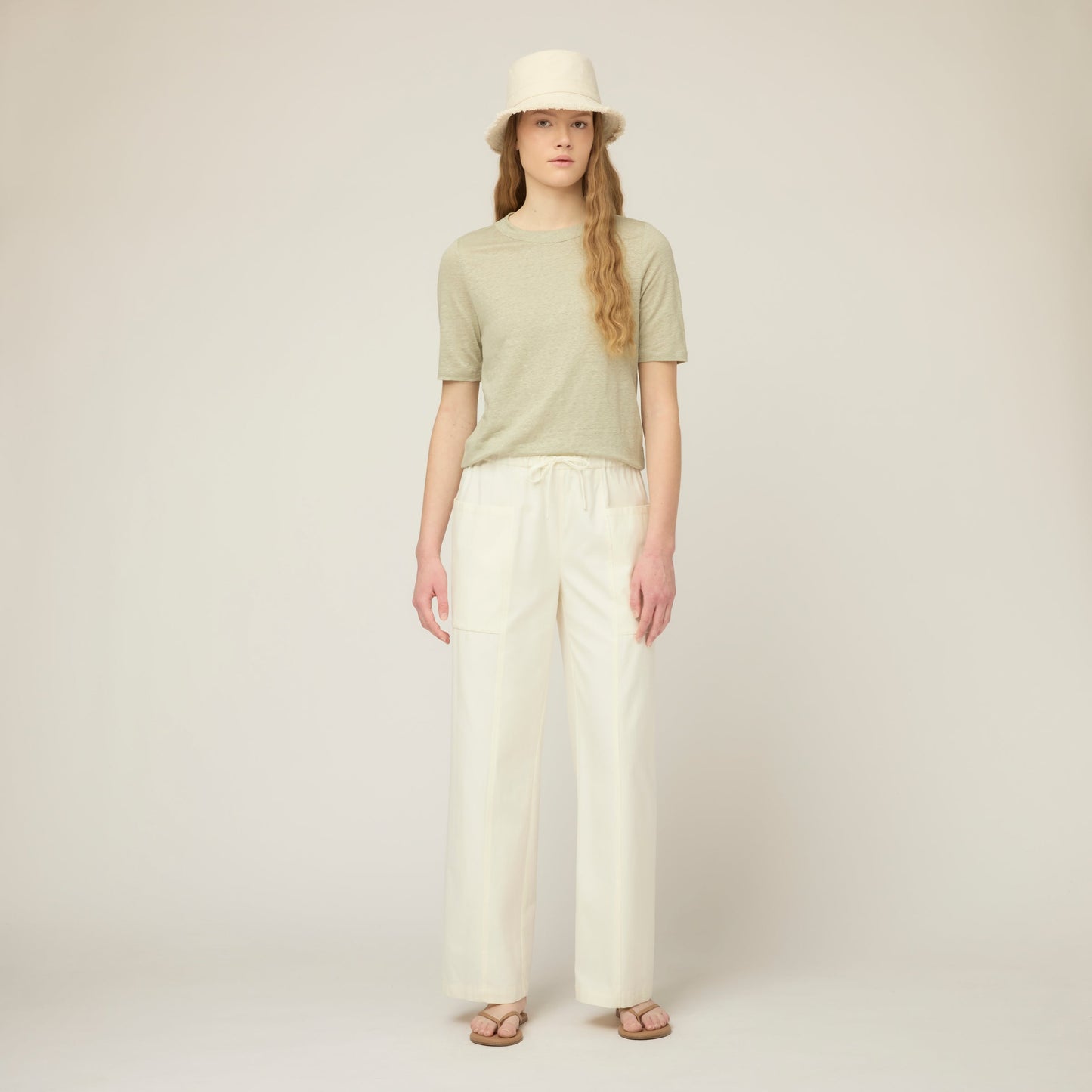 Tilley Linen Jersey Elbow Length Tee