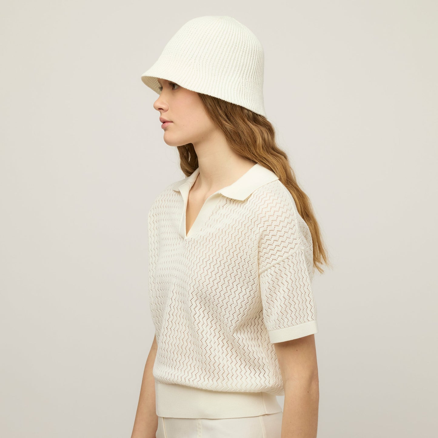 Tilley Open Knit Short Sleeve Polo