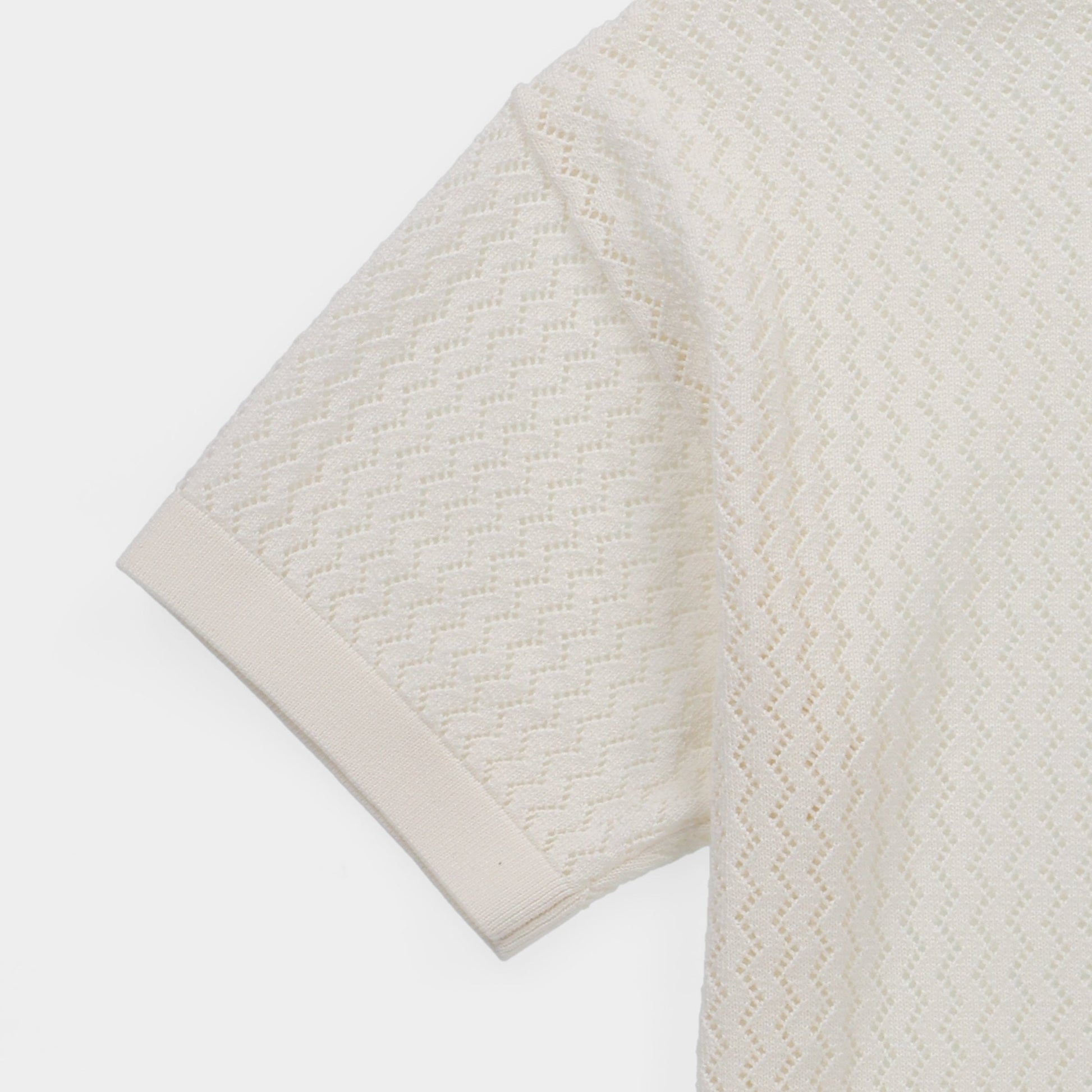 Tilley Open Knit Short Sleeve Polo