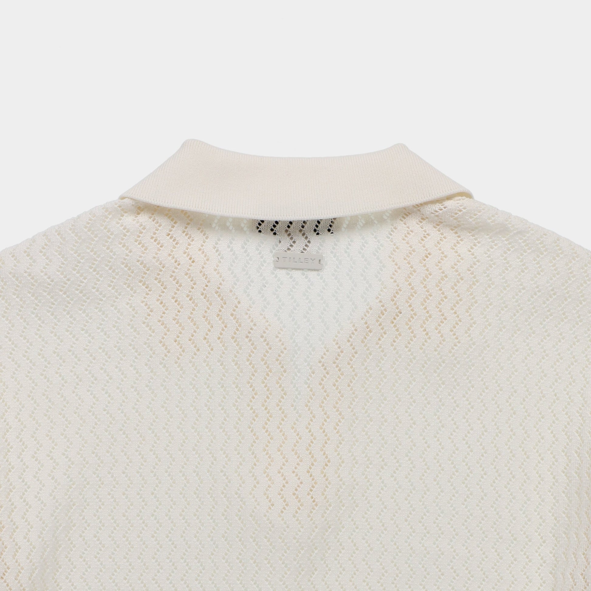 Tilley Open Knit Short Sleeve Polo