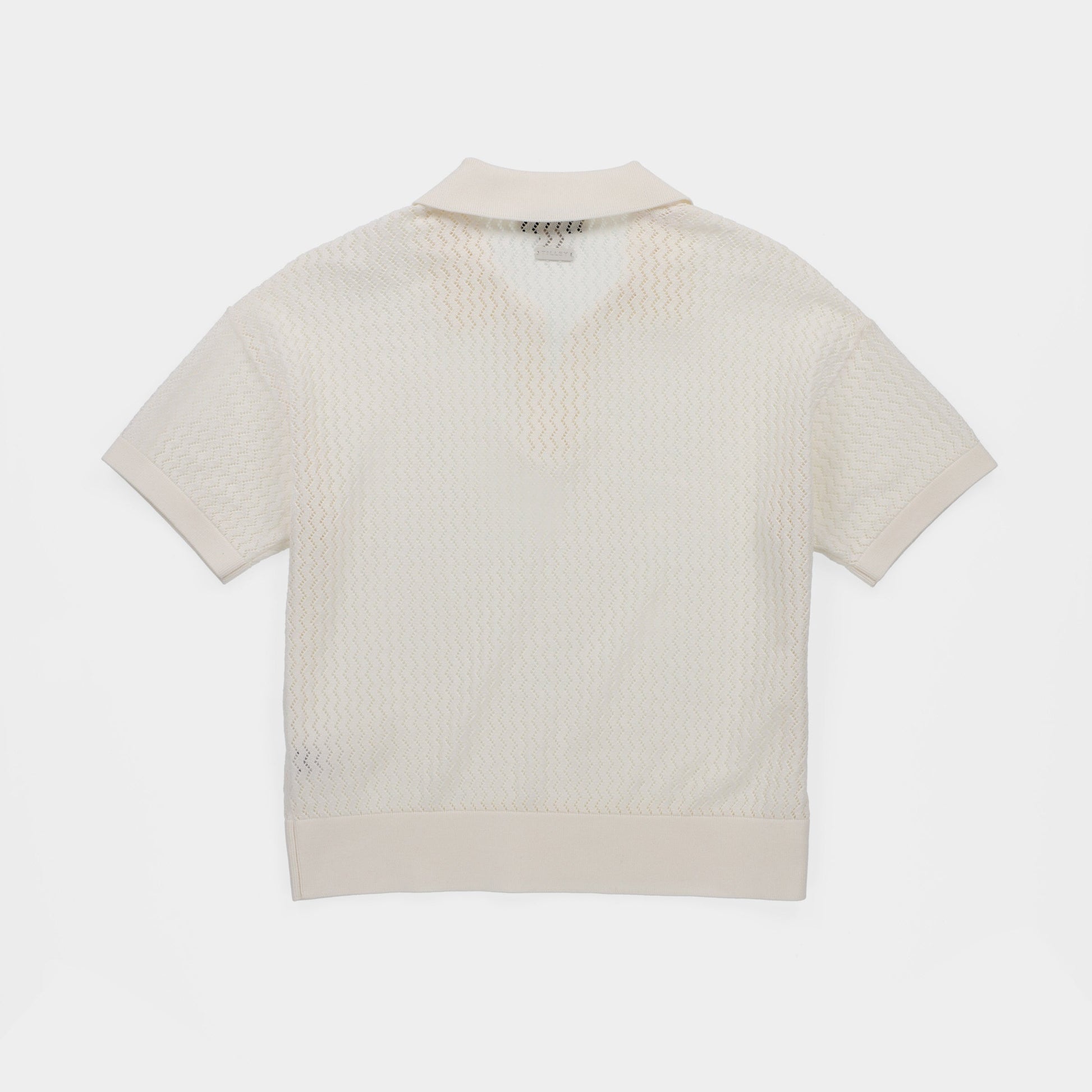 Tilley Open Knit Short Sleeve Polo