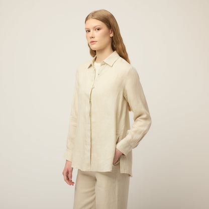 Tilley Linen Side Open Shirt