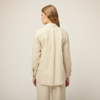 Tilley Linen Side Open Shirt