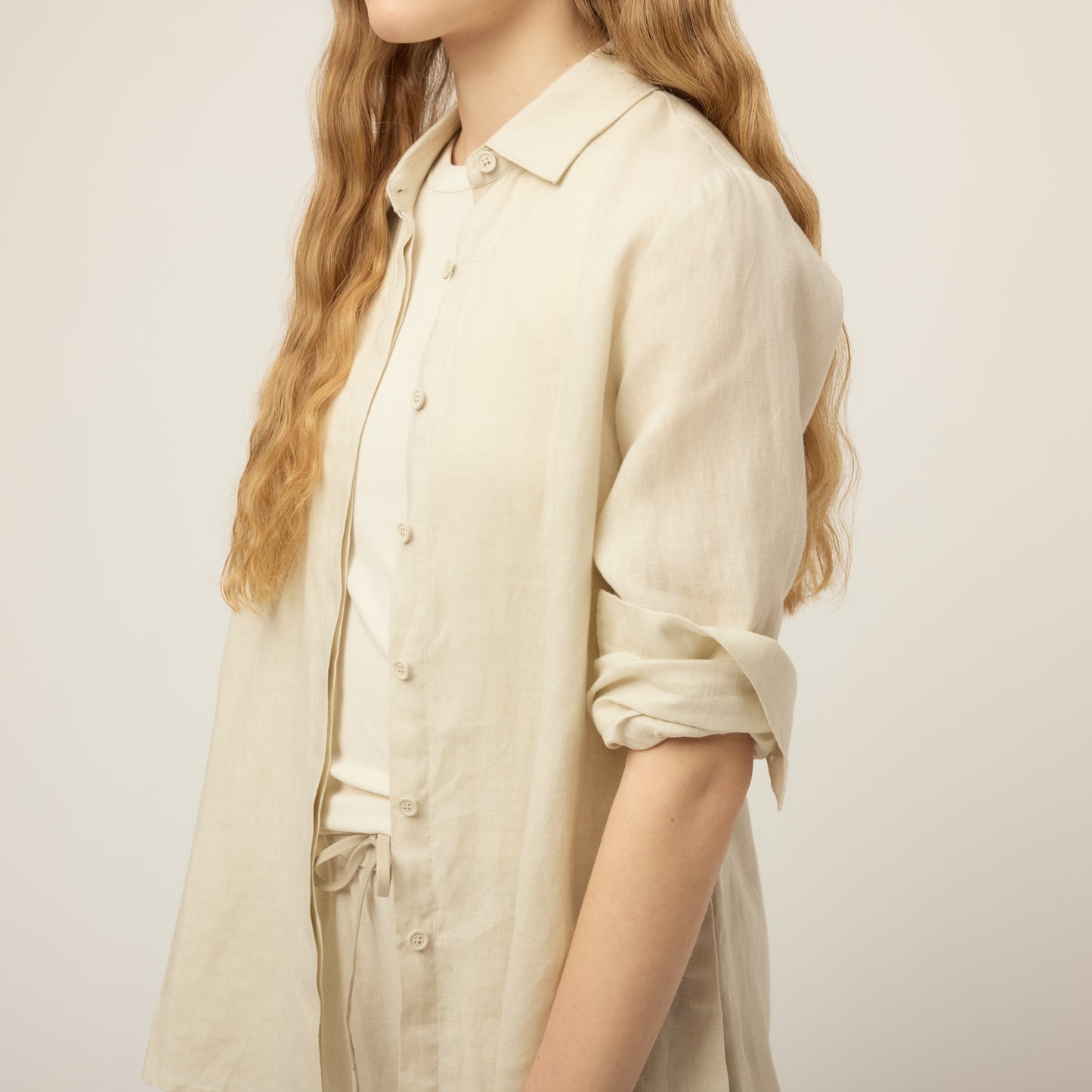 Tilley Linen Side Open Shirt
