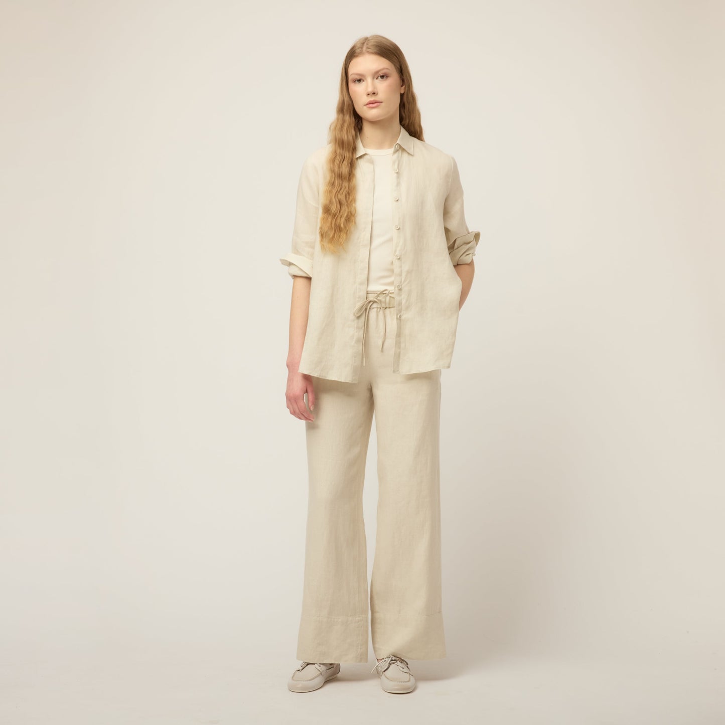 Tilley Linen Side Open Shirt
