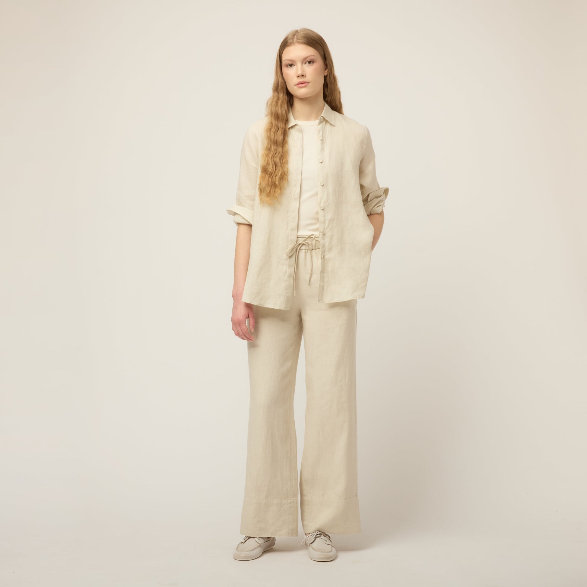 Tilley Linen Side Open Shirt