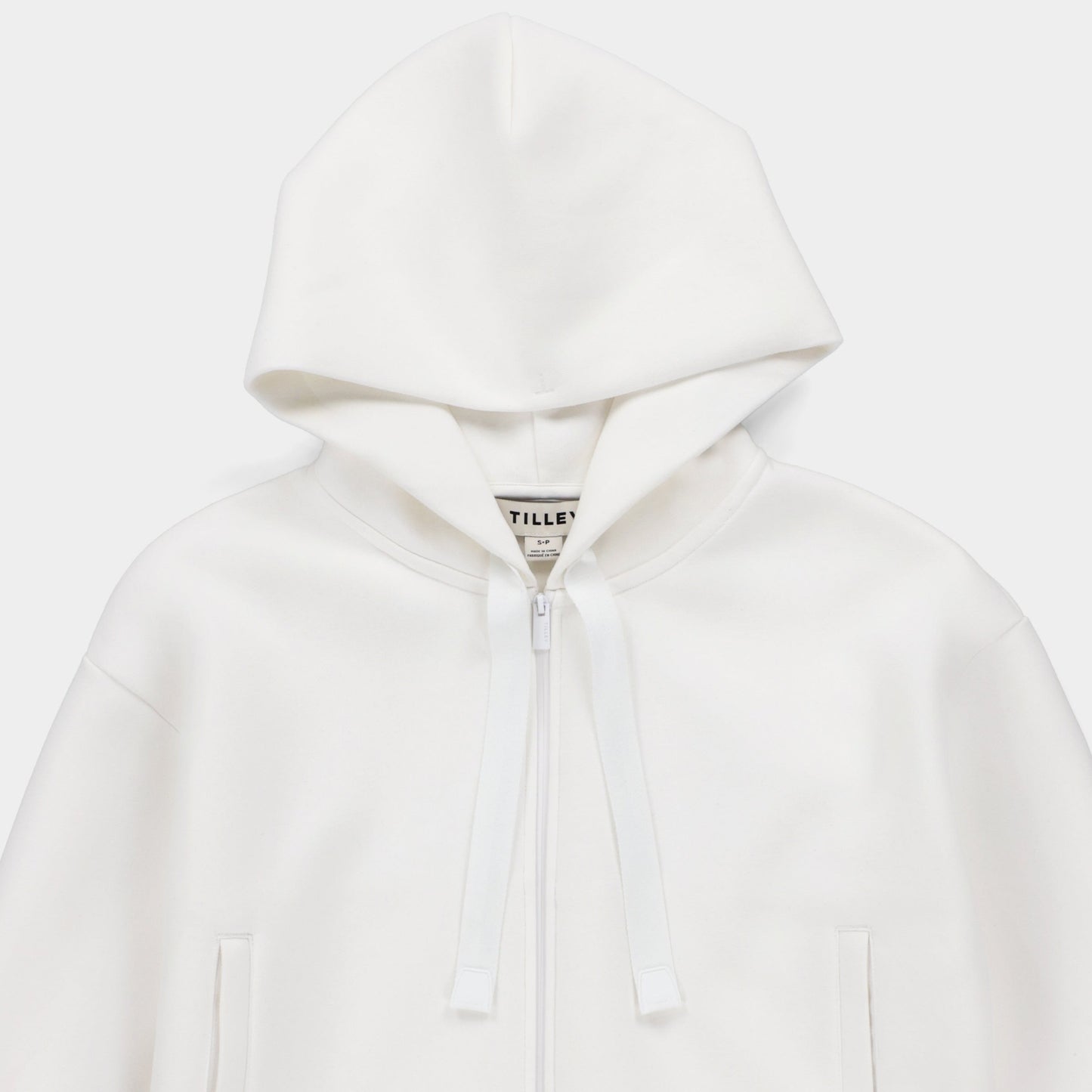 Tilley Cloud Fleece Crop Zip Hoodie