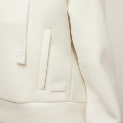 Tilley Cloud Fleece Crop Zip Hoodie