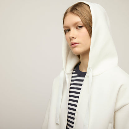 Tilley Cloud Fleece Crop Zip Hoodie