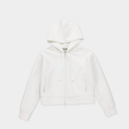 Tilley Cloud Fleece Crop Zip Hoodie