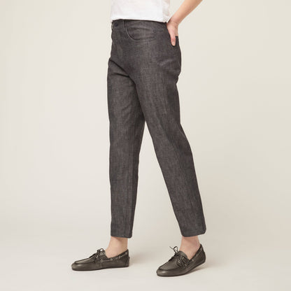 Tilley Denim Straight Leg Ankle Pant