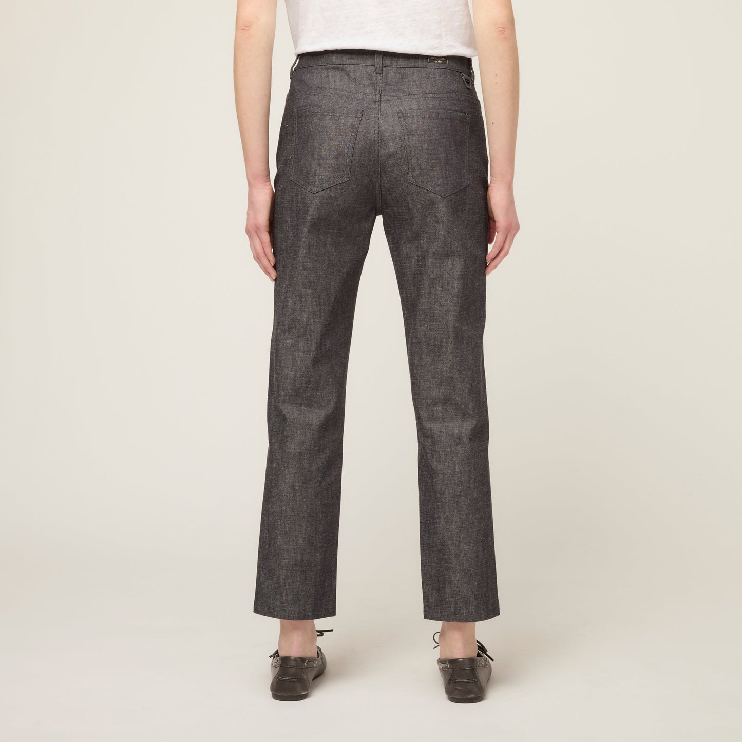 Tilley Denim Straight Leg Ankle Pant
