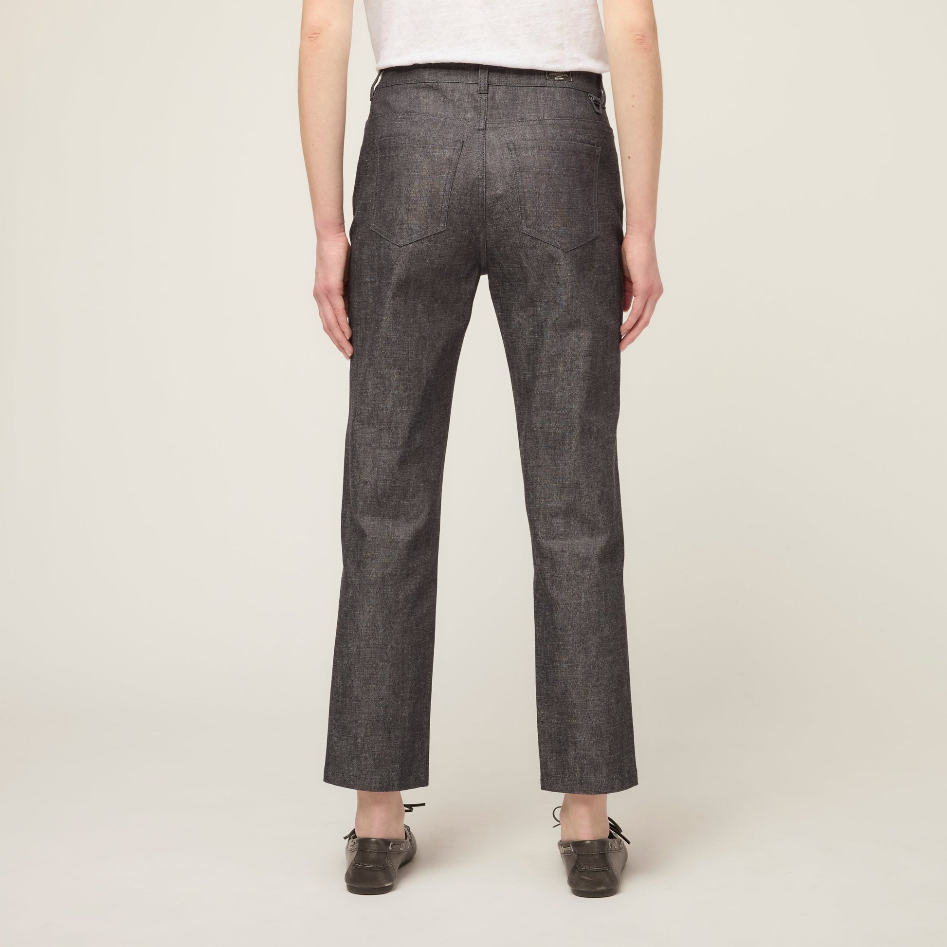 Tilley Denim Straight Leg Ankle Pant