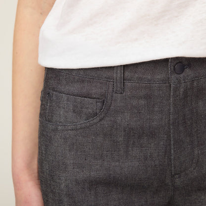 Tilley Denim Straight Leg Ankle Pant
