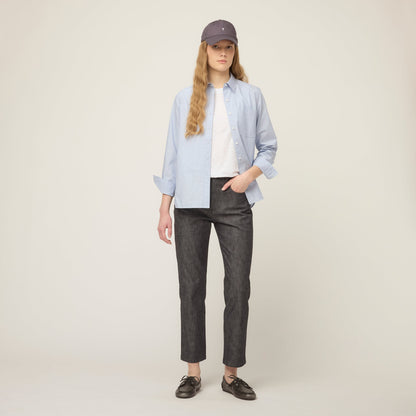 Tilley Denim Straight Leg Ankle Pant
