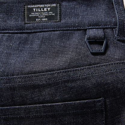 Tilley Denim Straight Leg Ankle Pant