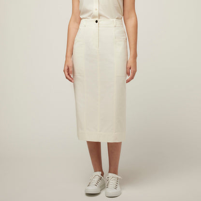 Tilley Tencel Cotton Midi Skirt