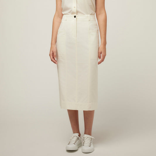 Tilley Tencel Cotton Midi Skirt