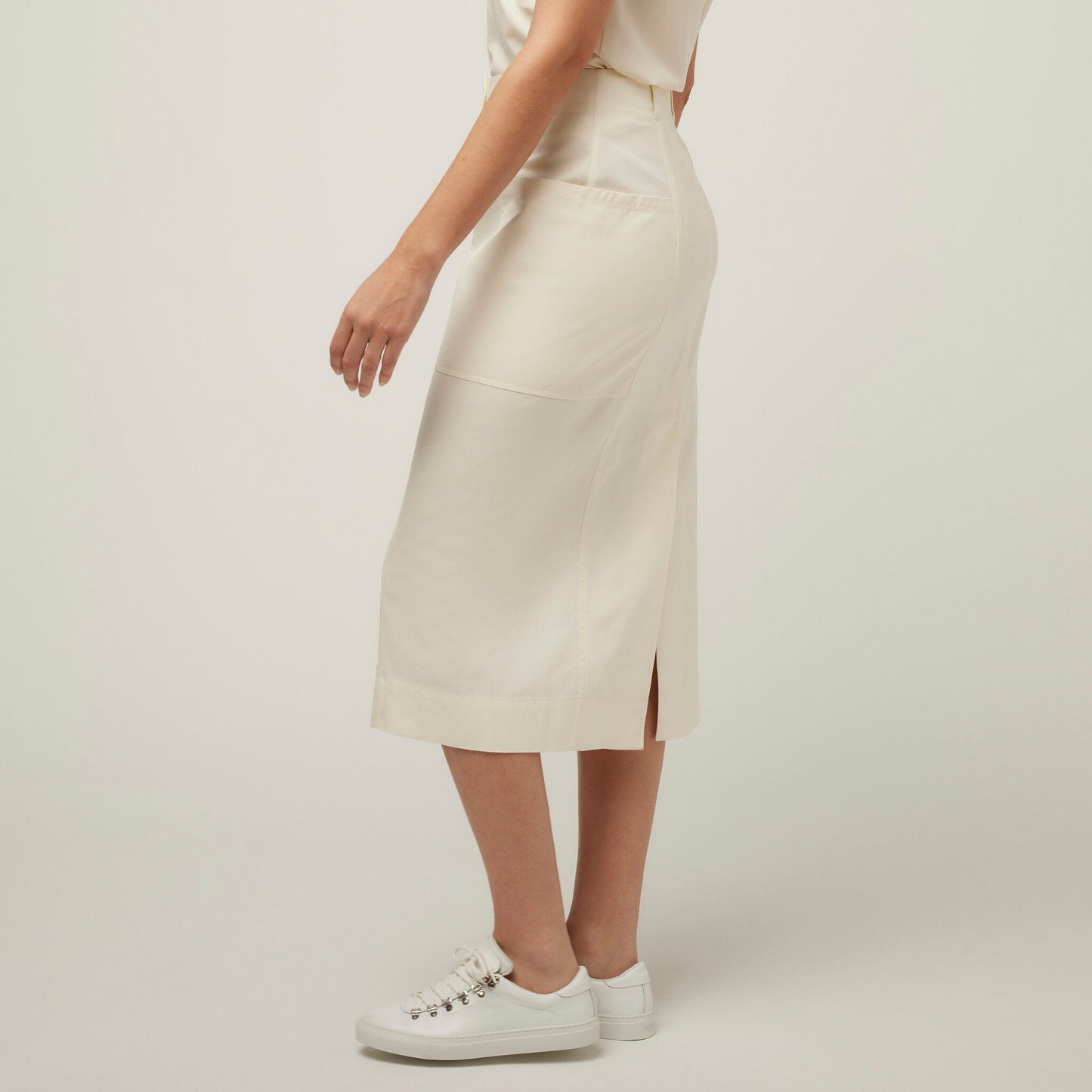 Tilley Tencel Cotton Midi Skirt
