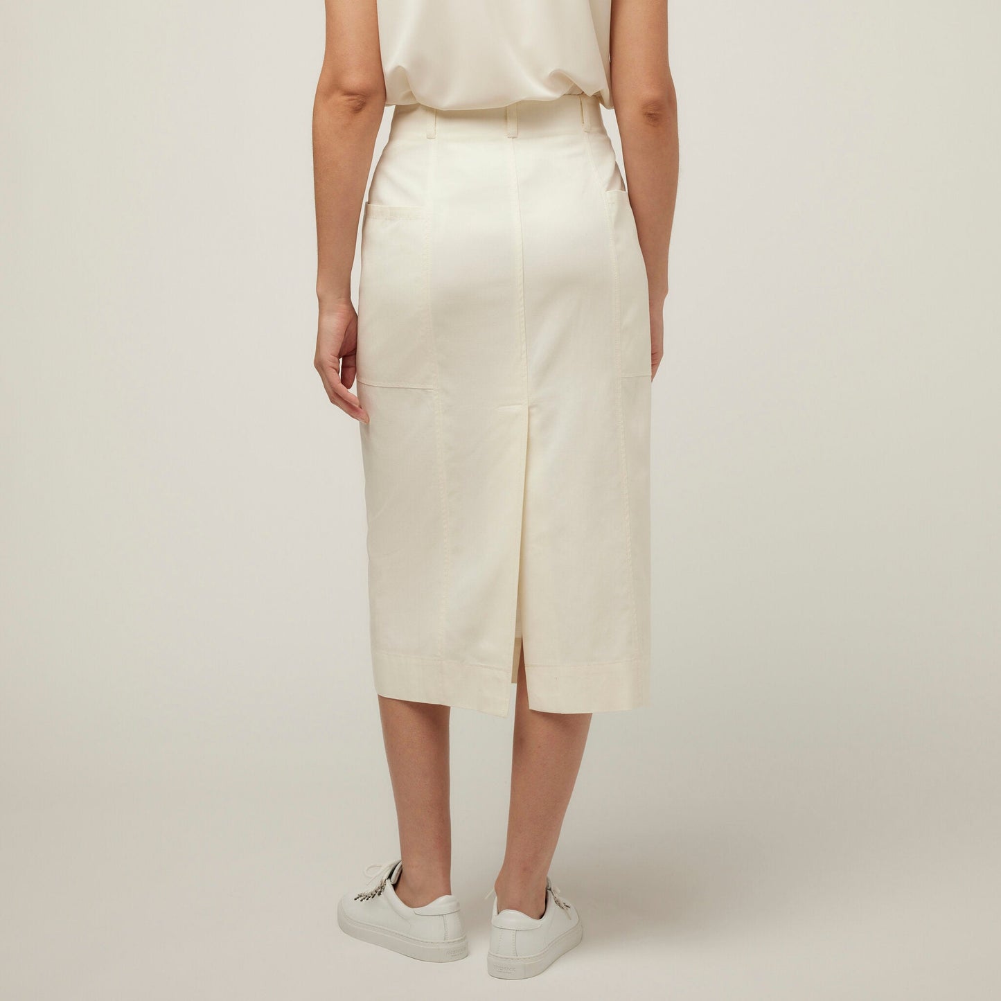 Tilley Tencel Cotton Midi Skirt
