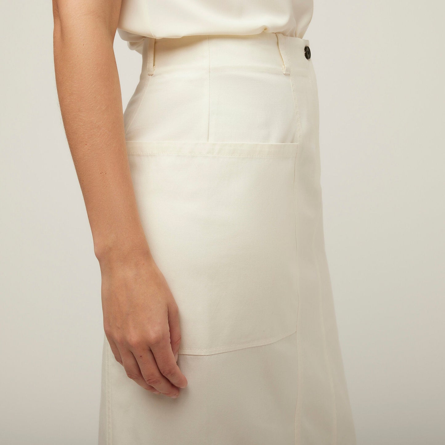 Tilley Tencel Cotton Midi Skirt