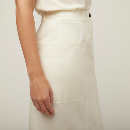Tilley Tencel Cotton Midi Skirt