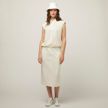 Tilley Tencel Cotton Midi Skirt