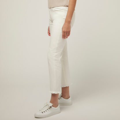 Tilley Fringe Hem Straight Leg Pant