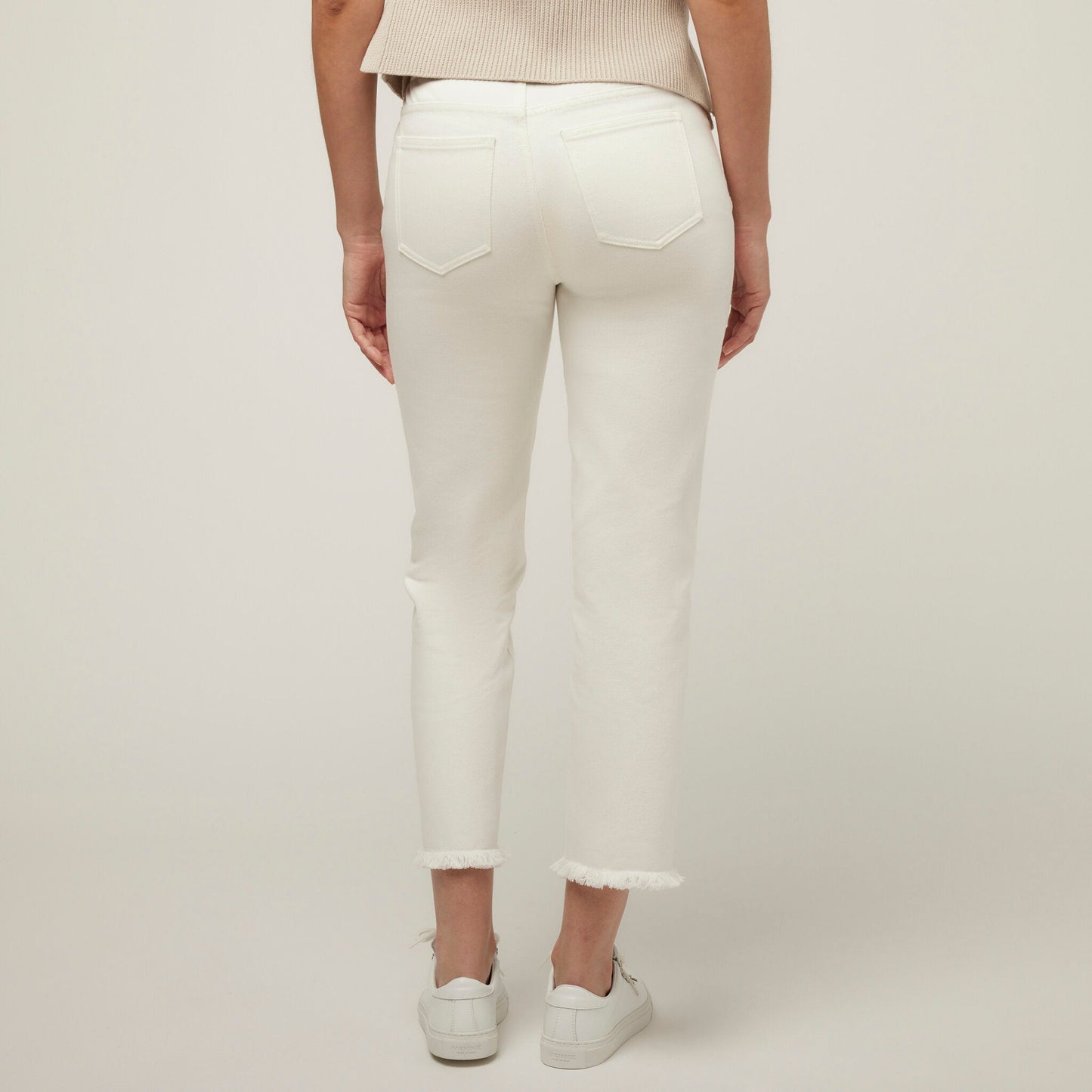 Tilley Fringe Hem Straight Leg Pant