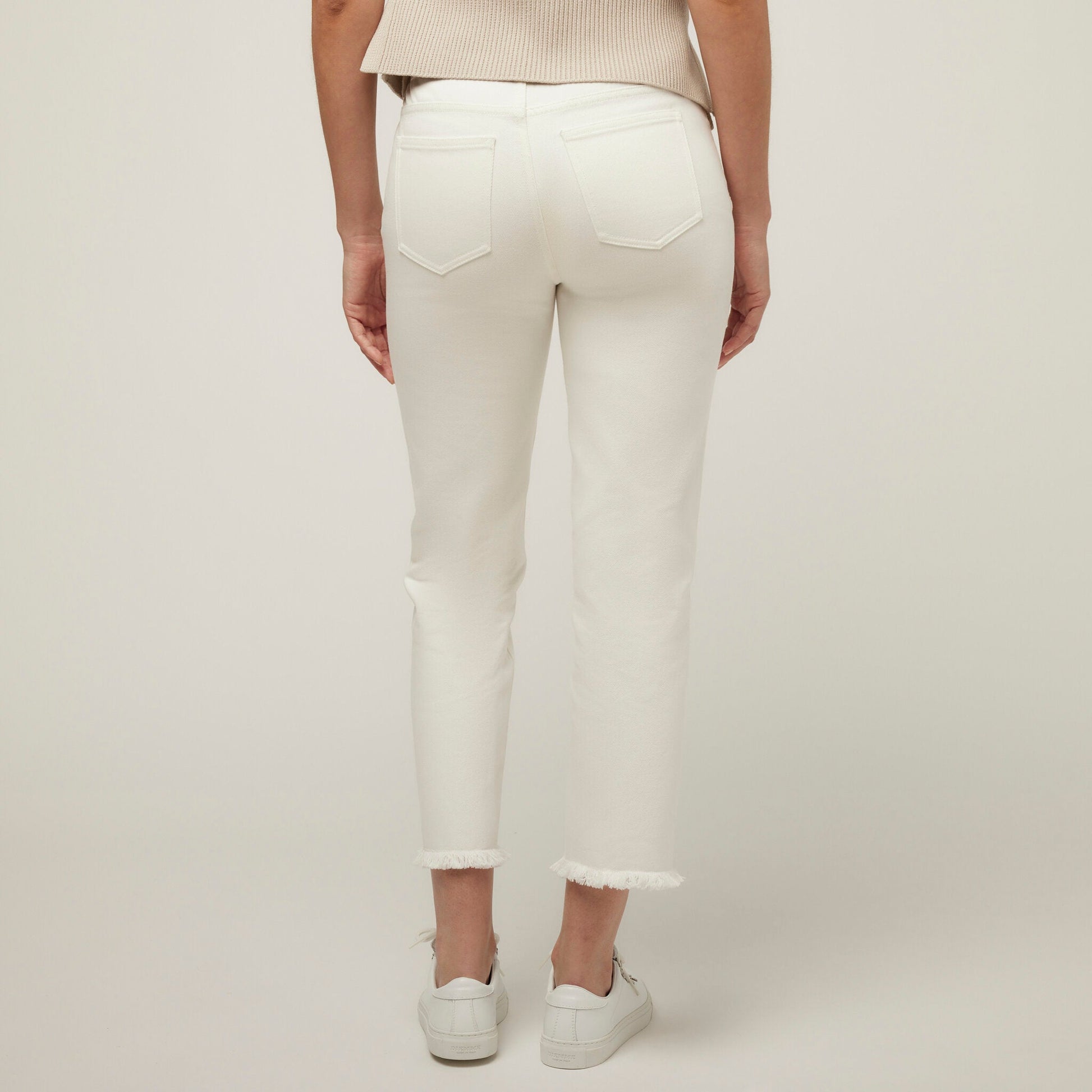 Tilley Fringe Hem Straight Leg Pant