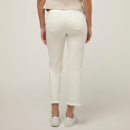Tilley Fringe Hem Straight Leg Pant