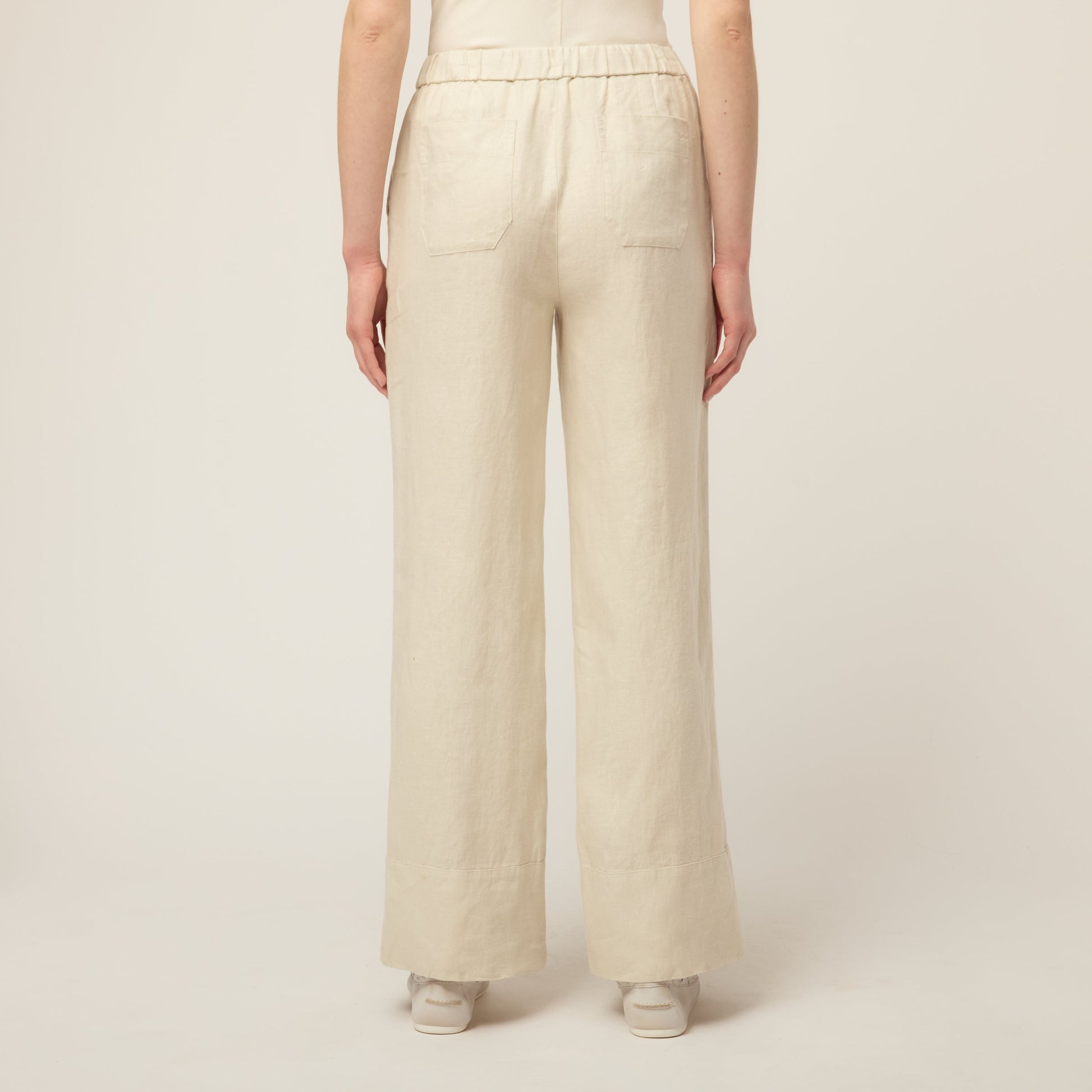 Tilley Linen Pull On Straight Pant