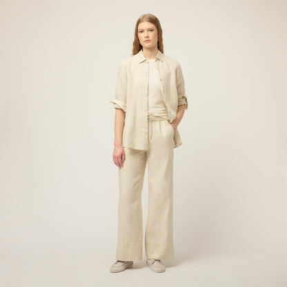 Tilley Linen Pull On Straight Pant