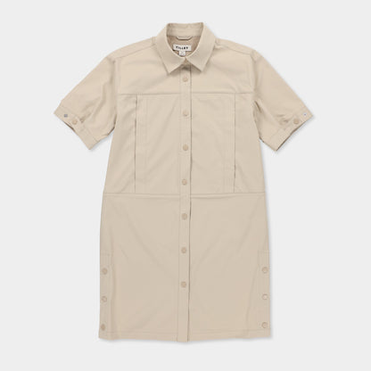 Tilley Roam Side Snap Shirt Dress