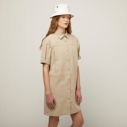 Tilley Roam Side Snap Shirt Dress