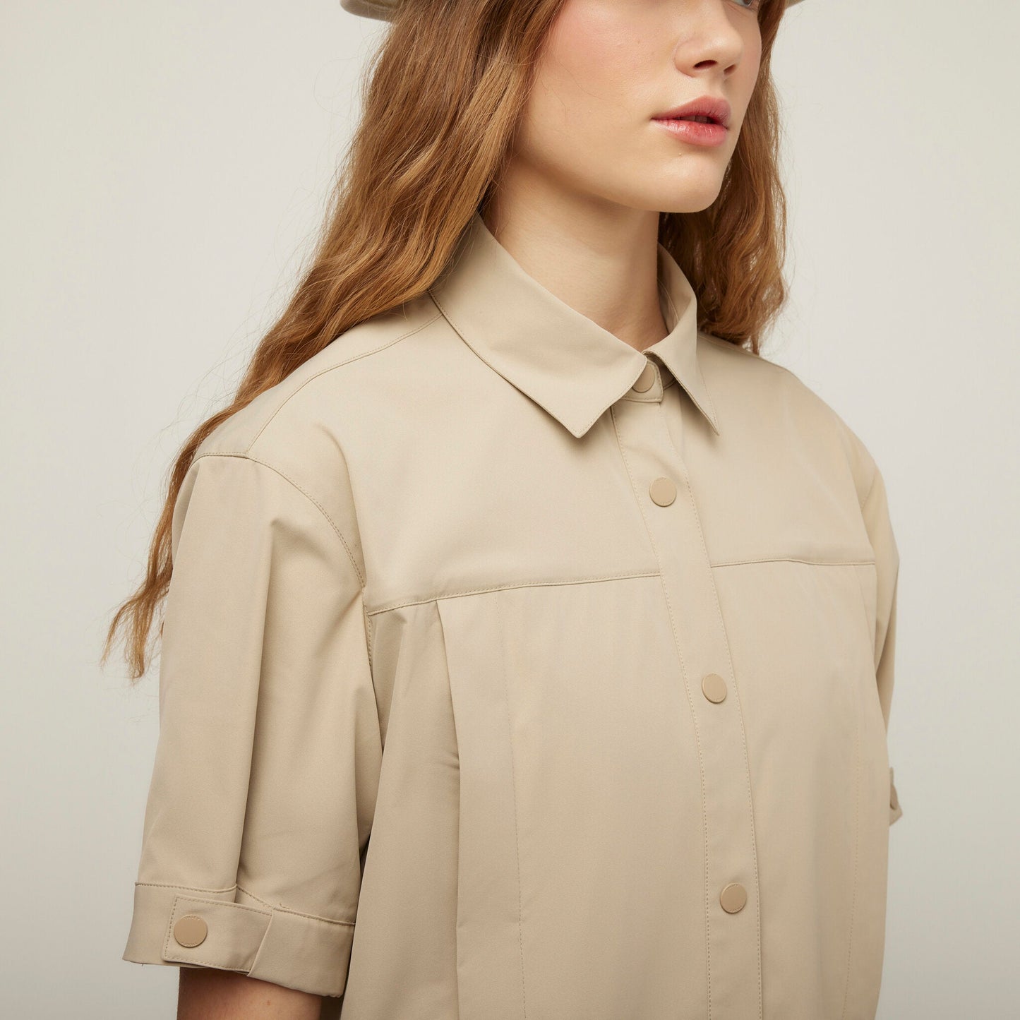 Tilley Roam Side Snap Shirt Dress
