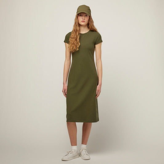 Tilley Short Sleeve Rib Tee Dress