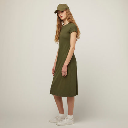Tilley Short Sleeve Rib Tee Dress