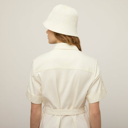 Tilley Tencel Cotton Safari Midi Dress